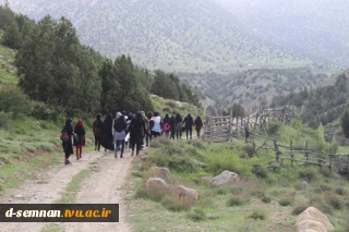 اردوی یکروزه دانشجویان ساکن خوابگاه آموزشکده فنی دختران نرجس سمنان به مناسبت هفته خوابگاه ها