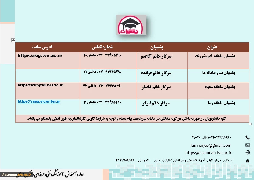 کلیه اطلاعیه ها مربوط به امتحانات 5