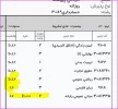 مشاهده نمره اعلام شده در کارنامه به شرط انجام نظرسنجی درس مربوطه 3