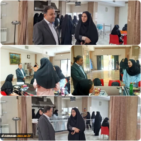 بازدید معاونت فرهنگی و دانشجویی دانشگاه ملی مهارت استان سمنان از دانشکده ملی مهرات دختران سمنان